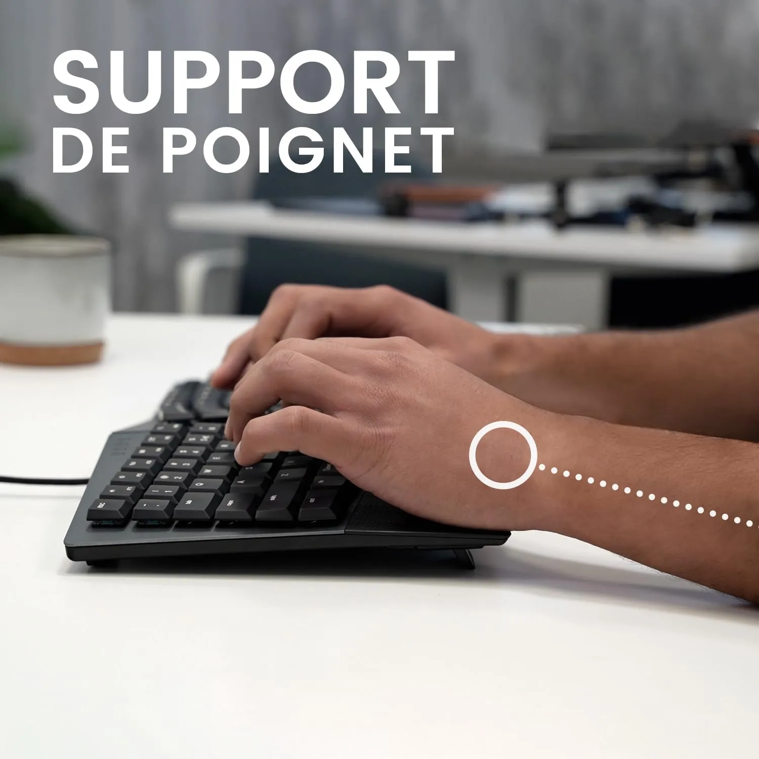 🖥️ Compact Ergonomic Keyboard 🖥️