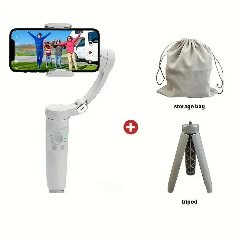 1pc 3-Axis Handheld Stabilizer - Perfect for Sports and Rotational Shooting