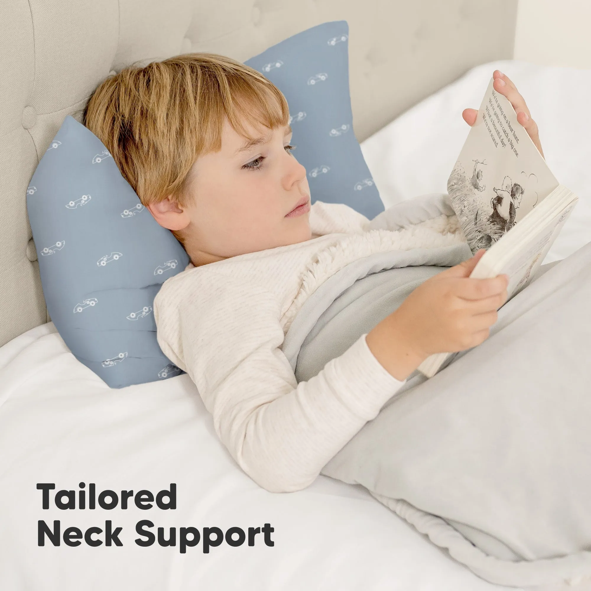 2-Pack Toddler Pillows (Roadsters)