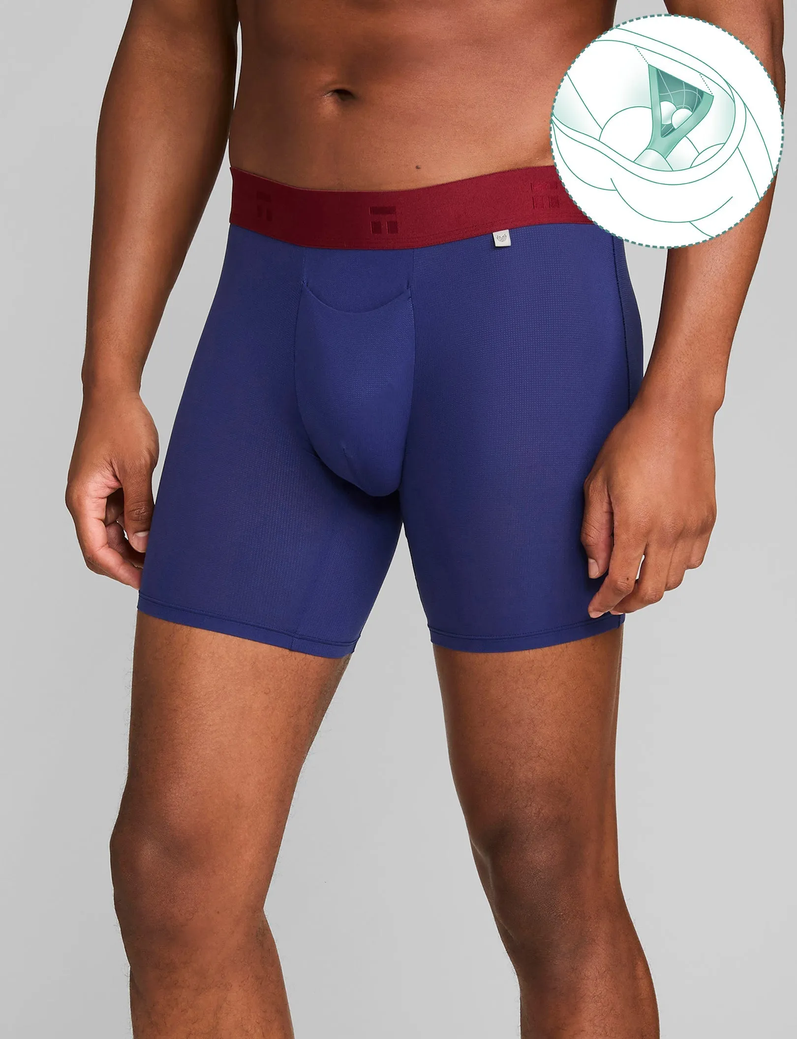 Air Hammock Pouch™ Mid-Length Boxer Brief 6"