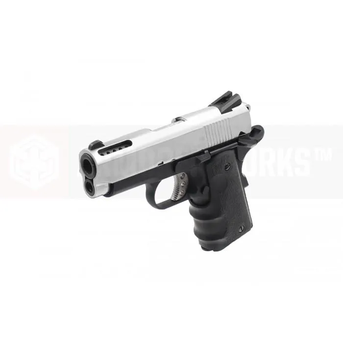AW Custom NE1003 1911 V10 GBB Pistol (Silver/Black/Black)