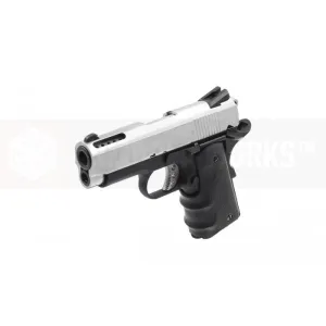 AW Custom NE1003 1911 V10 GBB Pistol (Silver/Black/Black)