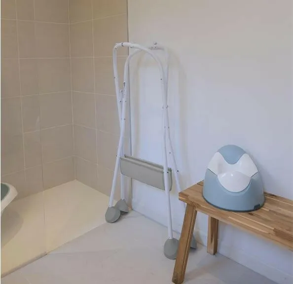 BEABA Bath & Changing Table Stand – Light Mist
