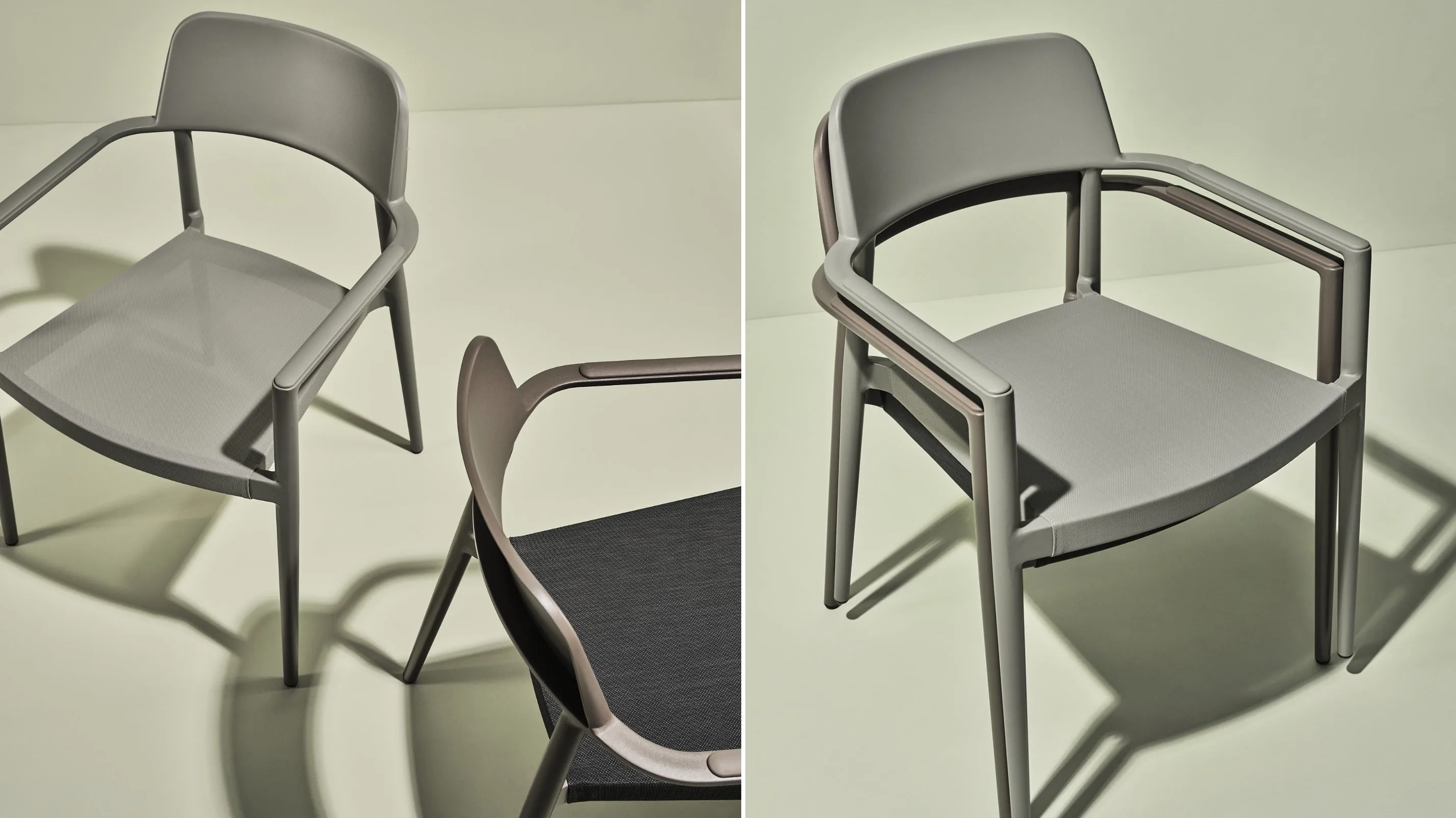 Best Of Me Outdoor Dining Chair (Set of Two), Olive Grey
