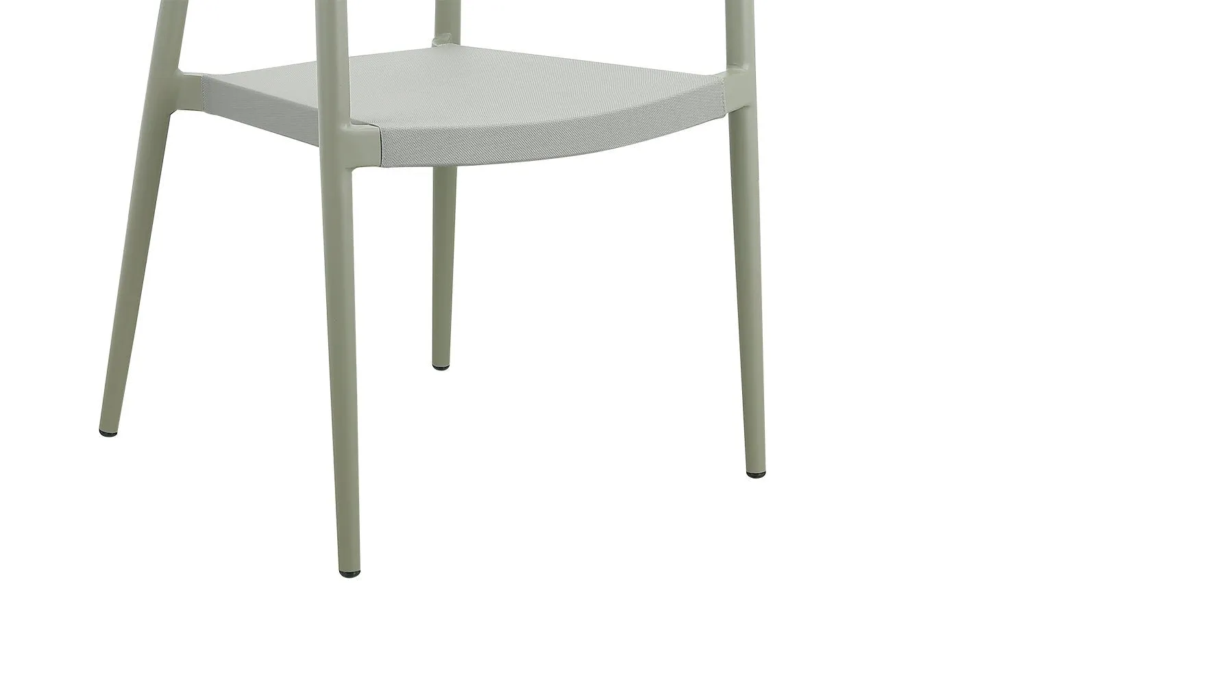 Best Of Me Outdoor Dining Chair (Set of Two), Olive Grey