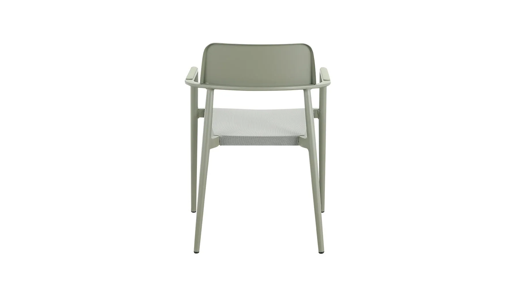 Best Of Me Outdoor Dining Chair (Set of Two), Olive Grey