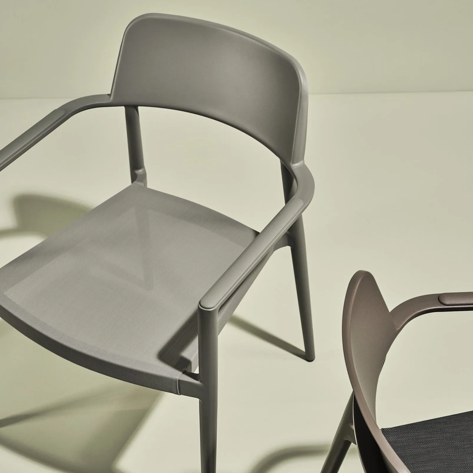 Best Of Me Outdoor Dining Chair (Set of Two), Olive Grey