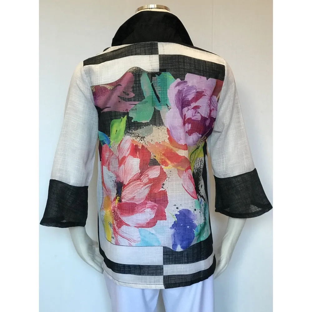 Bouquet Framed Art Jacket
