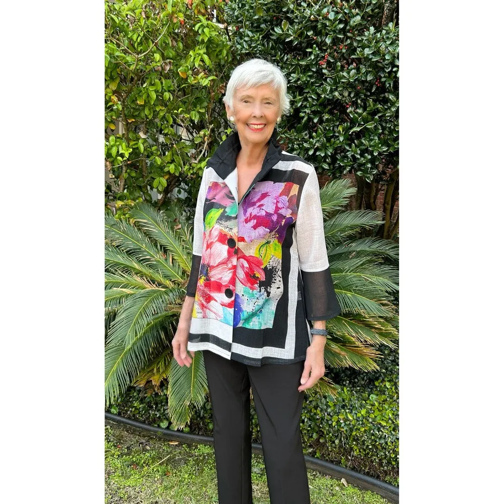 Bouquet Framed Art Jacket