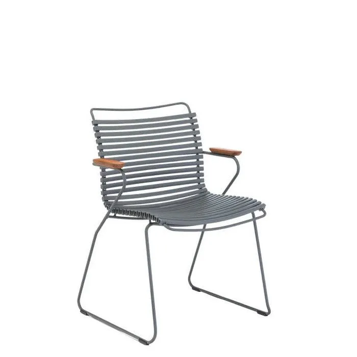Click Outdoor Dining Chair with Armrests - Lots of Colours to Suit