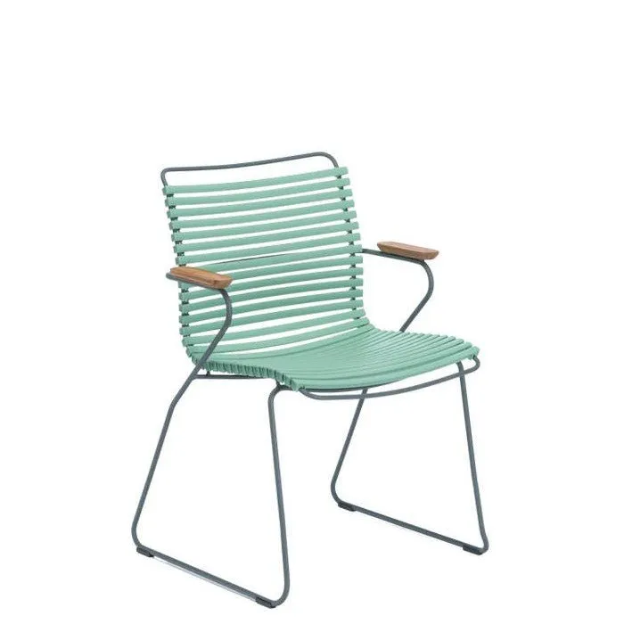Click Outdoor Dining Chair with Armrests - Lots of Colours to Suit