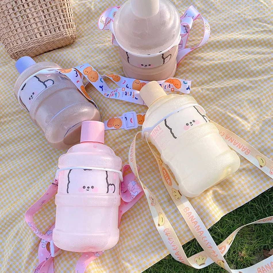 Cutie Bear Kawaii Water Bottle