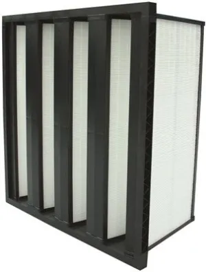 Flanders Super-Flow V Merv 15 85% Standard Minipleat Air Filter 12X24X12 Inch