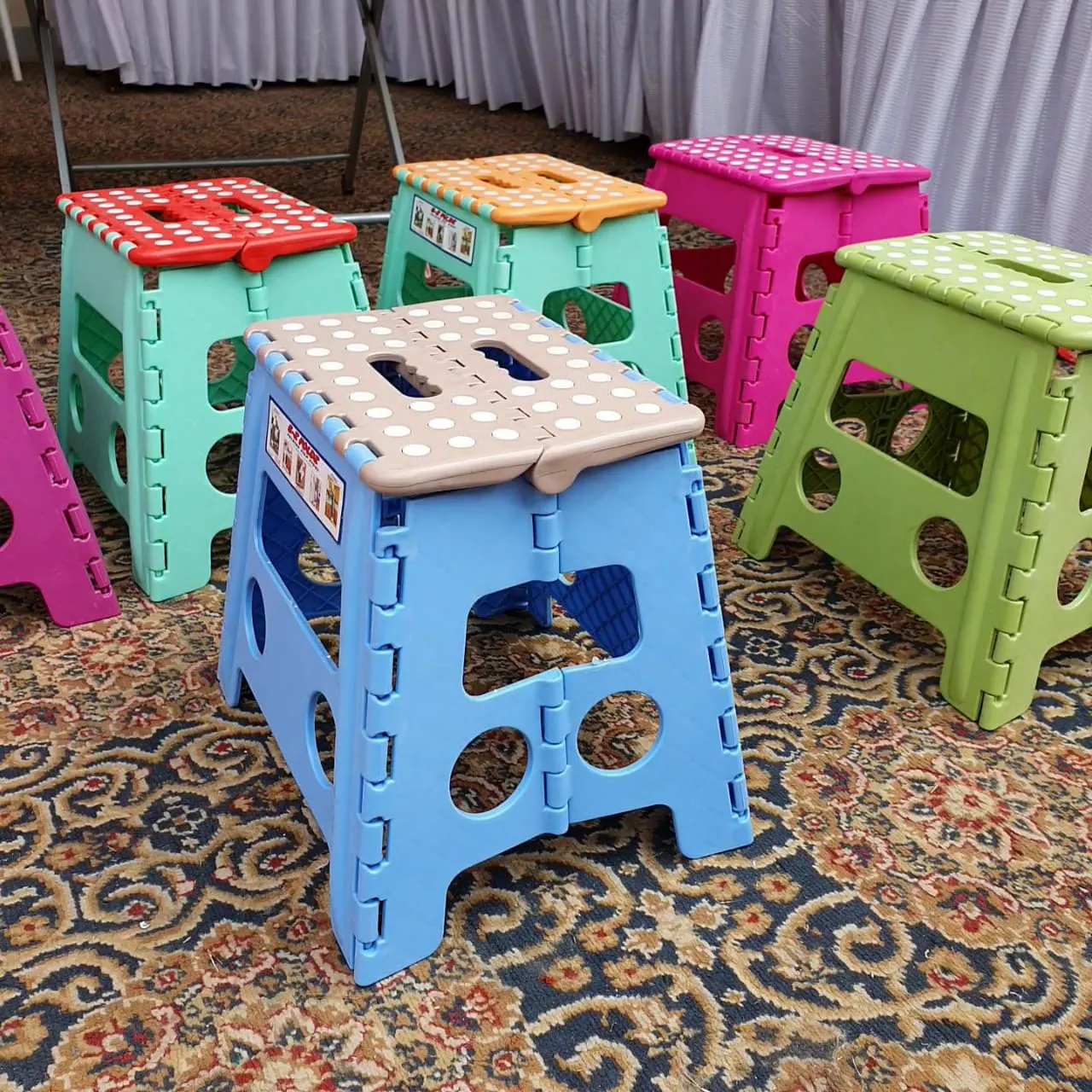 FOLDING STOOL.