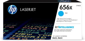 Hp 656X - High Yield - Cyan - Original - Laserjet - Toner Cartridge (Cf461x)