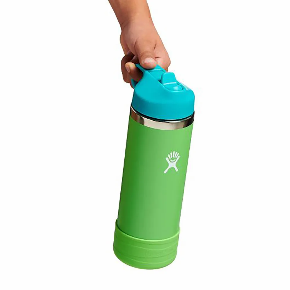 Hydroflask - 18 oz Kids Wide Mouth w/ Straw Cap
