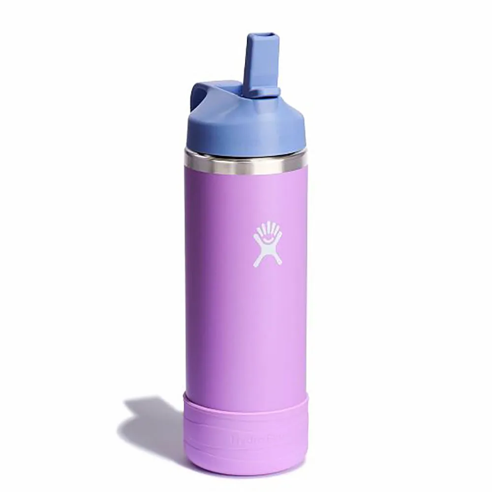 Hydroflask - 18 oz Kids Wide Mouth w/ Straw Cap