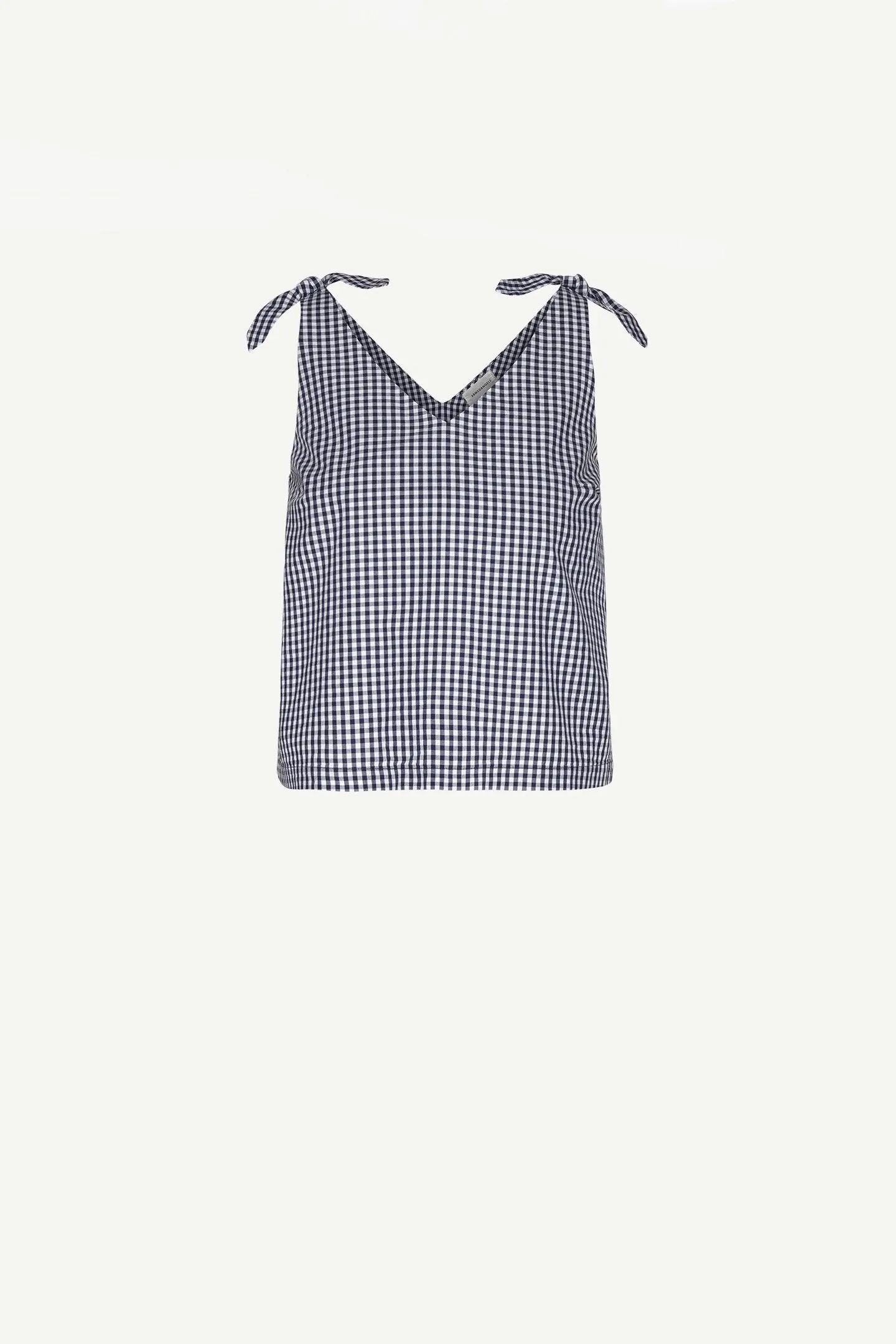 inna top vichy <br> by ARMEDANGELS