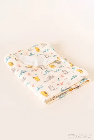 Jersey Blanket - Picnic with Pooh
