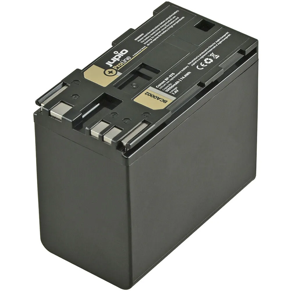 Jupio Canon ProLine BP-975 7.4V 10050mAh Video Battery