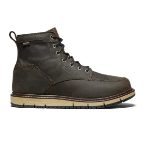 Keen Utility San Jose 6" Waterproof Soft Toe Work Boot (Men) - Cascade Brown/Black