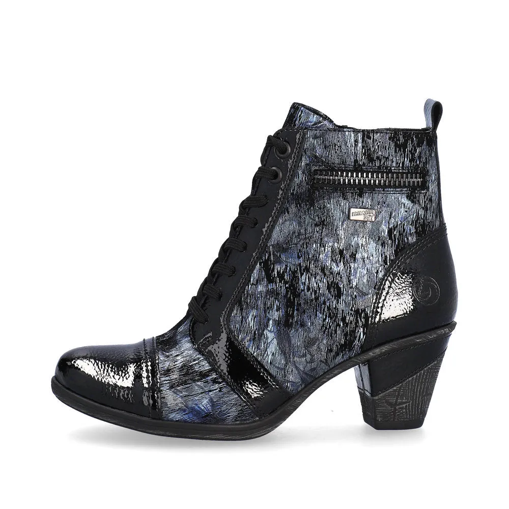 Ladies Remonte Black Heeled Ankle Boot D8797-14 sale