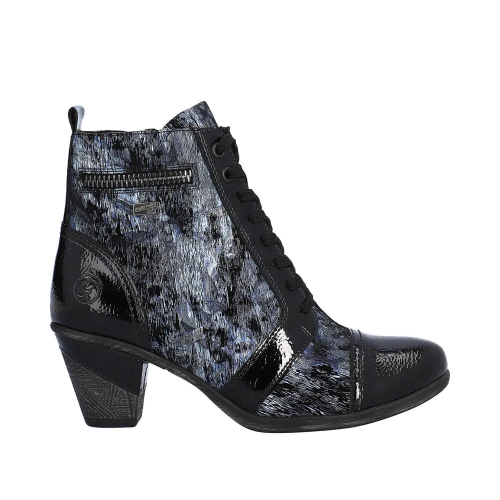 Ladies Remonte Black Heeled Ankle Boot D8797-14 sale