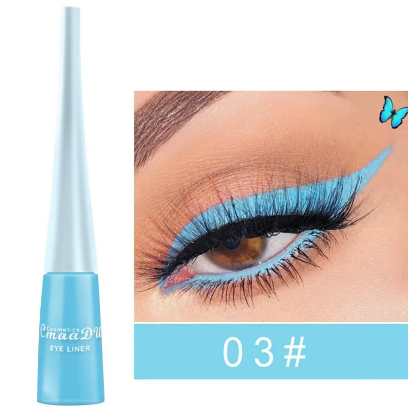 Liquid Matte Quick Dry Waterproof Silky Texture Eye Liner