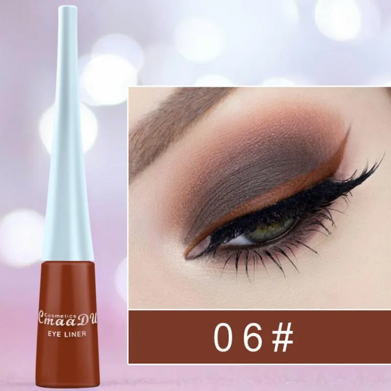 Liquid Matte Quick Dry Waterproof Silky Texture Eye Liner