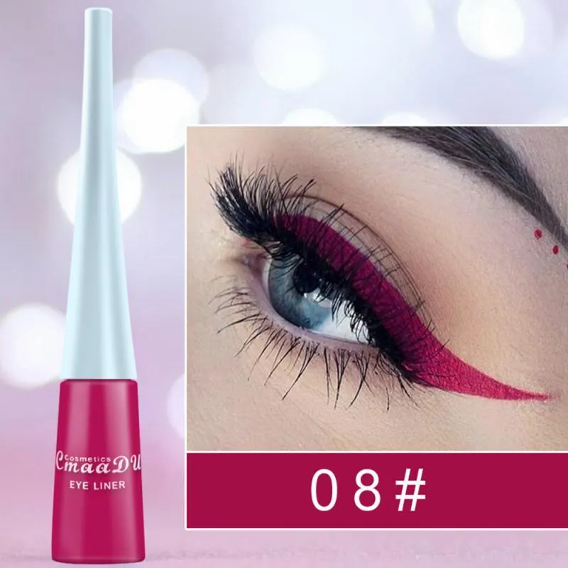 Liquid Matte Quick Dry Waterproof Silky Texture Eye Liner