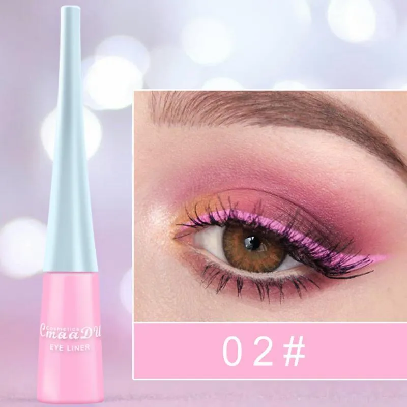 Liquid Matte Quick Dry Waterproof Silky Texture Eye Liner
