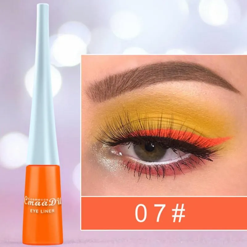 Liquid Matte Quick Dry Waterproof Silky Texture Eye Liner