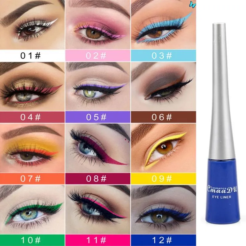 Liquid Matte Quick Dry Waterproof Silky Texture Eye Liner