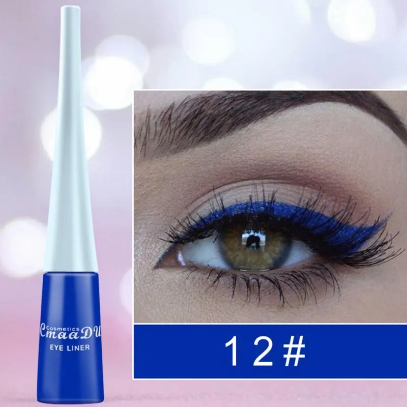 Liquid Matte Quick Dry Waterproof Silky Texture Eye Liner