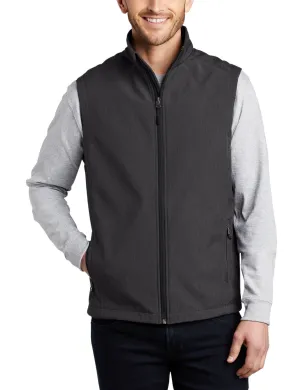 Men's Full-Zip Water-Resistant Core Soft Shell Vest
