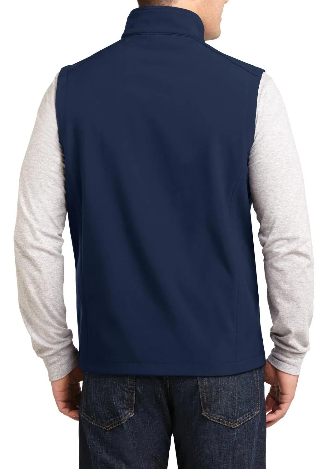 Men's Full-Zip Water-Resistant Core Soft Shell Vest
