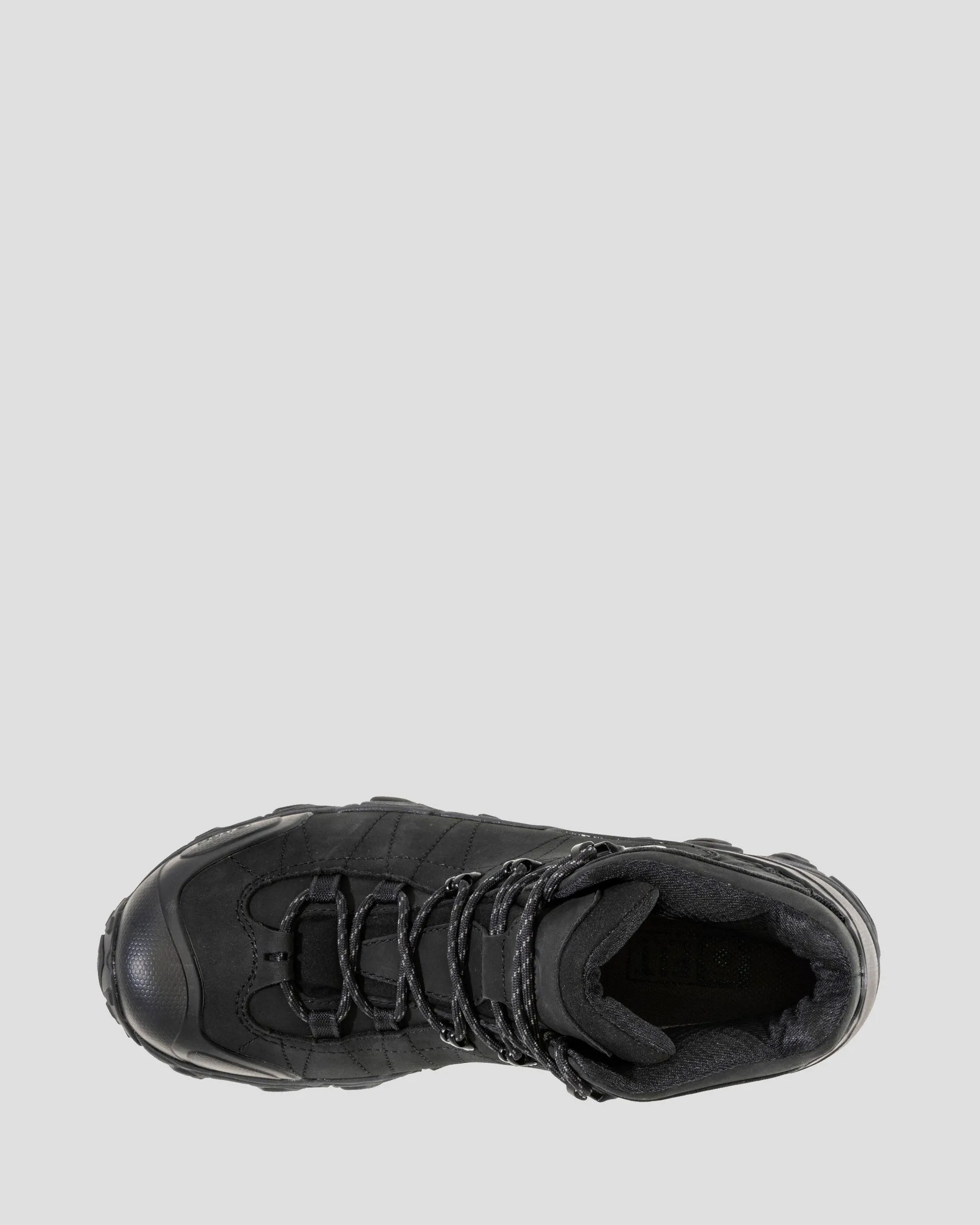 Men's Oboz Bridger Waterproof Mid Hiking Boots - Black Sea