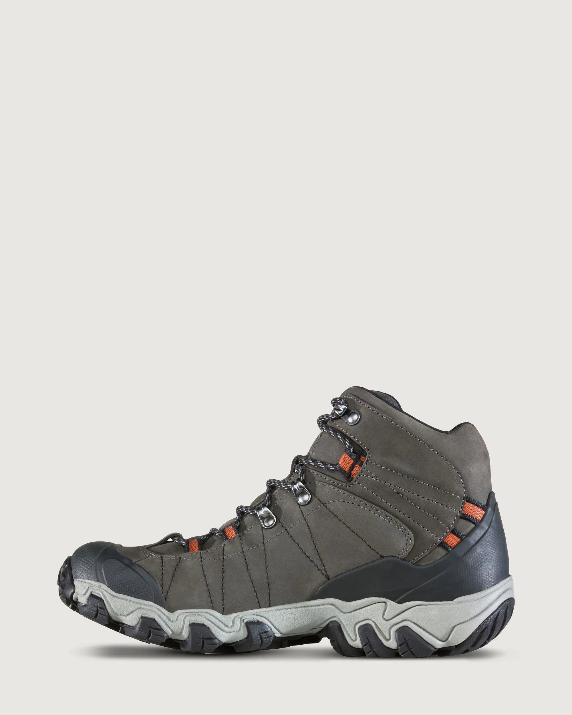 Men's Oboz Bridger Waterproof Mid Hiking Boots - Raven
