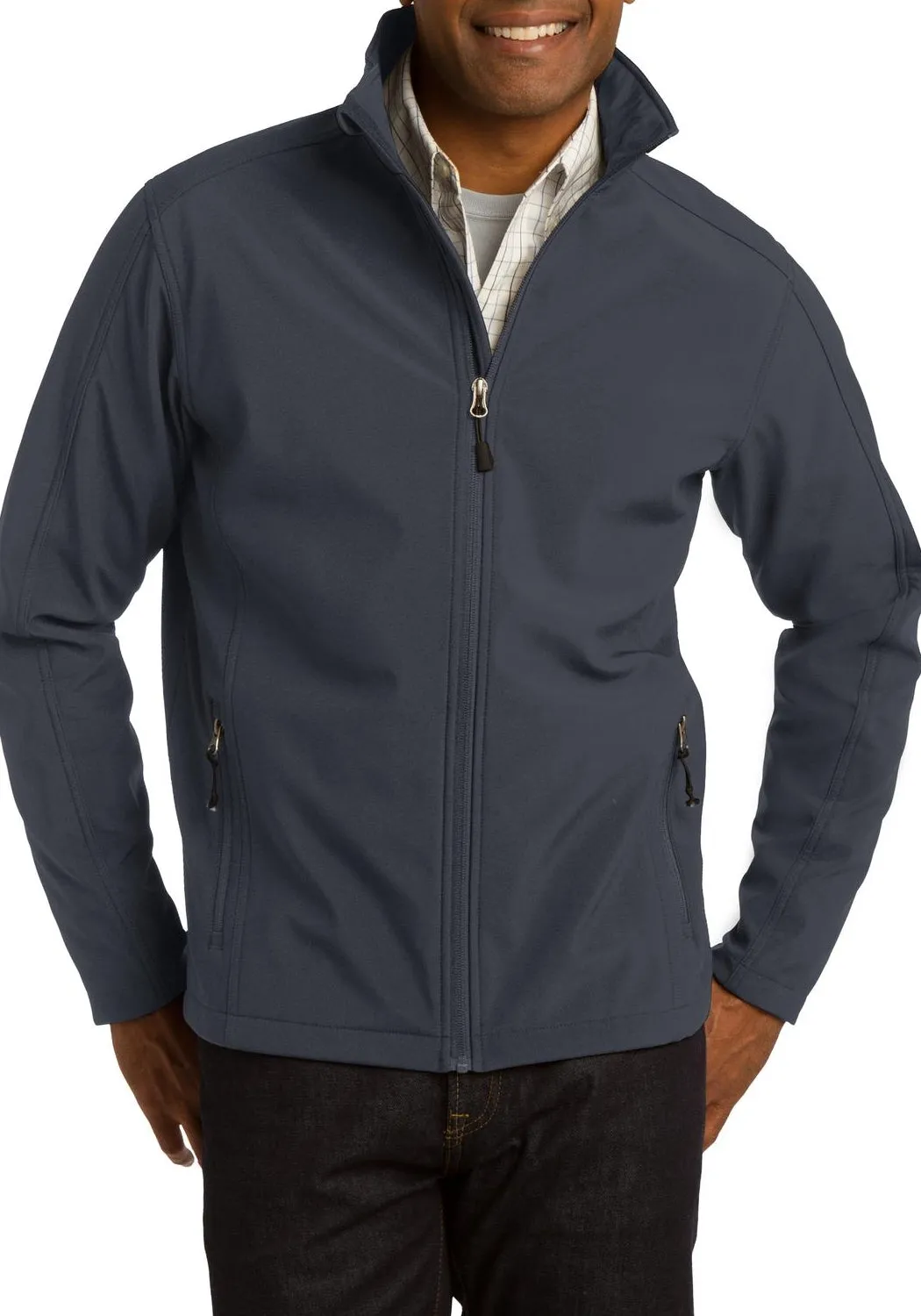 Men's Tall Core Soft Shell Water-Resistant Jacket