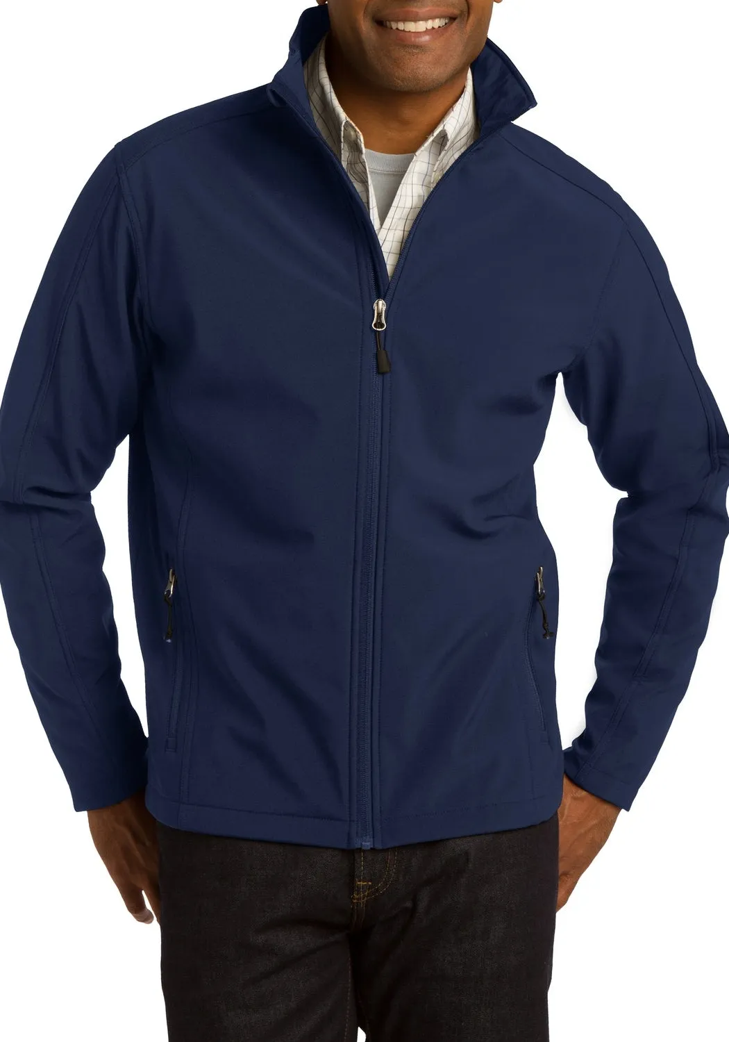 Men's Tall Core Soft Shell Water-Resistant Jacket