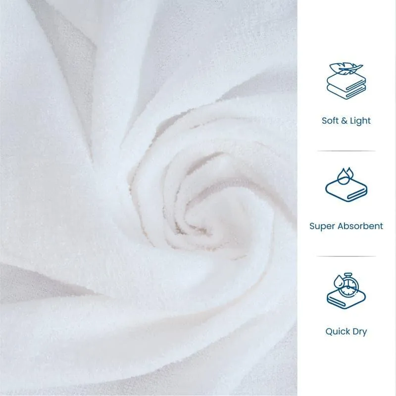 Micro Cotton LuxeDry Comfort Bath Towel - Three Piece Set