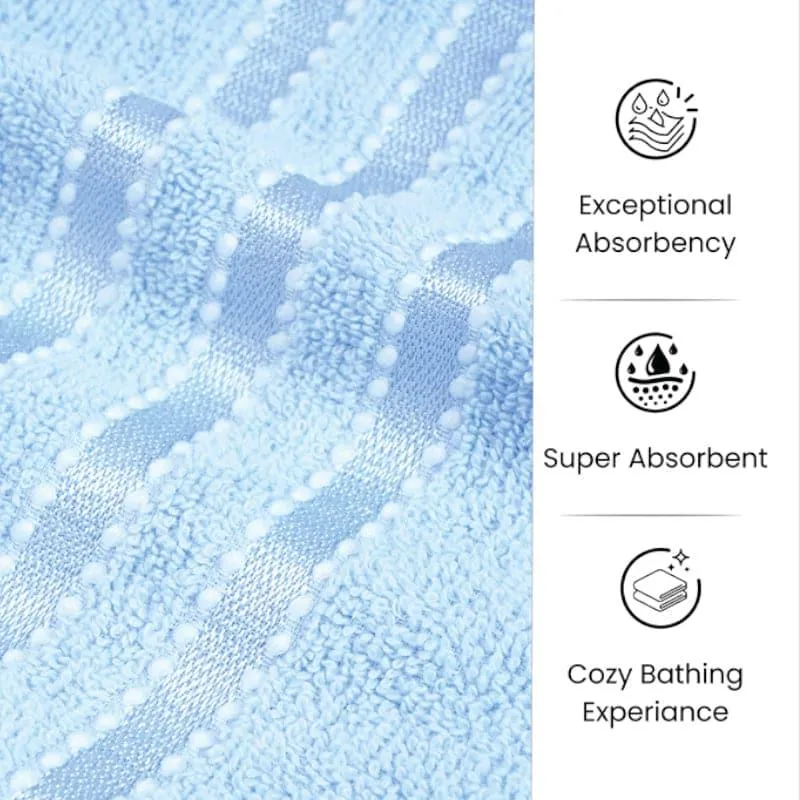 Micro Cotton LuxeDry Comfort Solid Bath Towel - Ice Blue