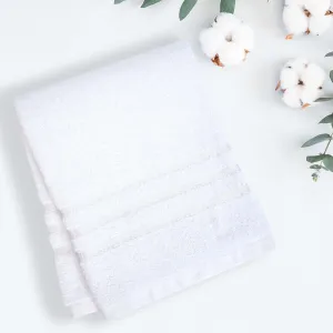 Micro Cotton LuxeDry Comfort Solid Bath Towel - White