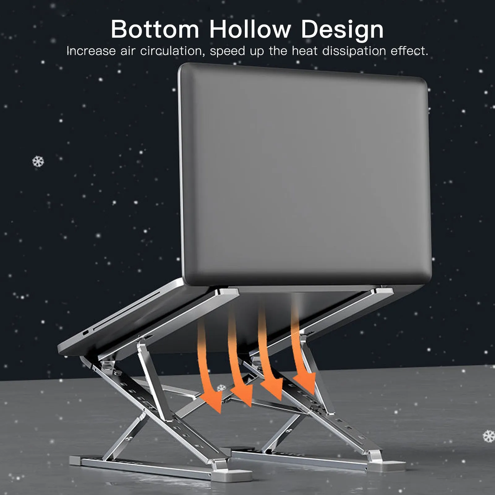 Portable Laptop Stand - Ergonomic Aluminum Alloy