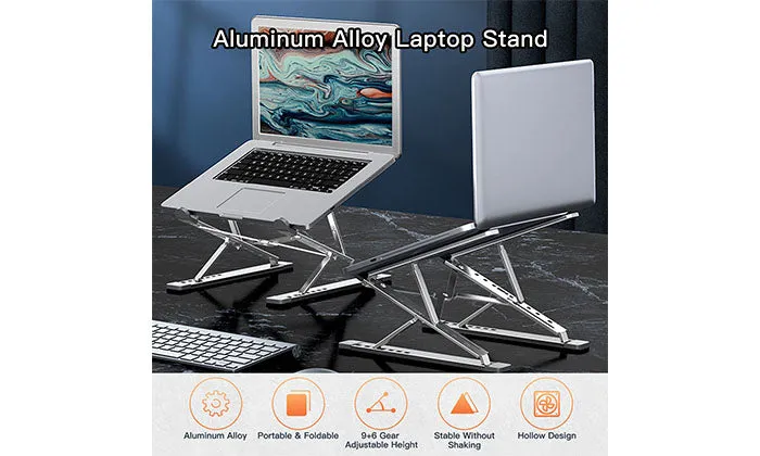 Portable Laptop Stand - Ergonomic Aluminum Alloy