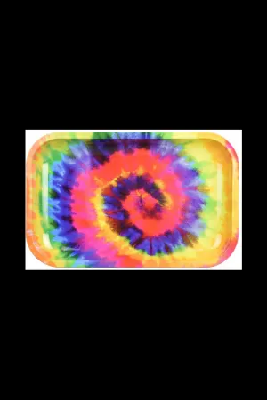 Pulsar Metal Rolling Tray - Spiral Dye