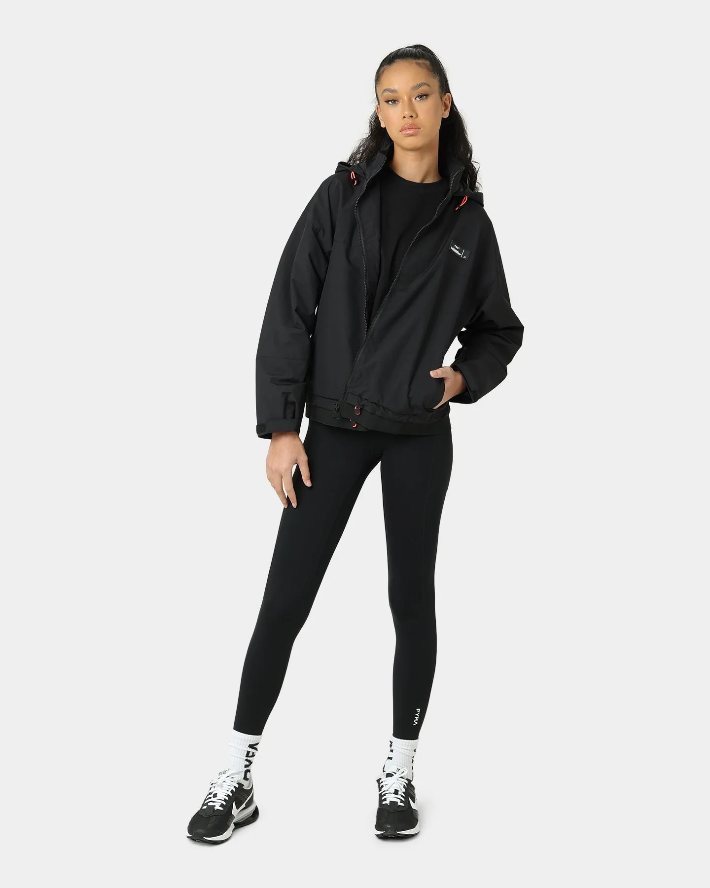 PYRA Women's Elements Wind Breaker Black/Pink
