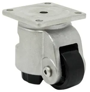 Stainless Steel Leveling Plate Caster - 1300 lbs. Capacity