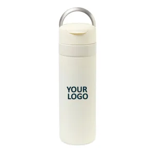 W&P Insulated Ceramic Customized 20oz Bottles, Cream