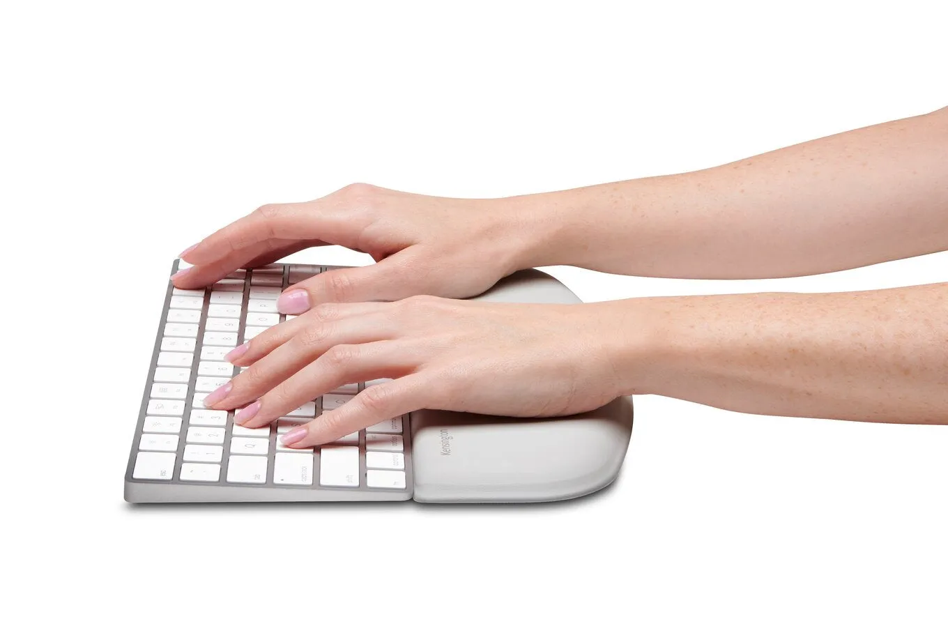 Wrist Rest Slim Compact Kboard Grey